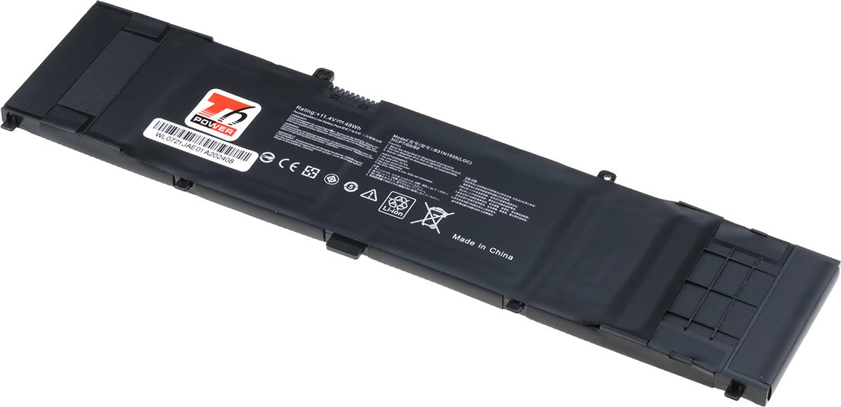 Fotografia produktu: Batéria T6 Power pre Asus UX310U, UX410U, 4240mAh, 48Wh, 3cell, Li-pol
