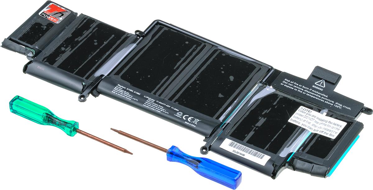 Fotografia produktu: Batéria T6 Power pre Apple MacBook Pro 13" Retina (2013, 2014, 2015), 6330mAh, 71,8Wh, 6cell, Li-pol