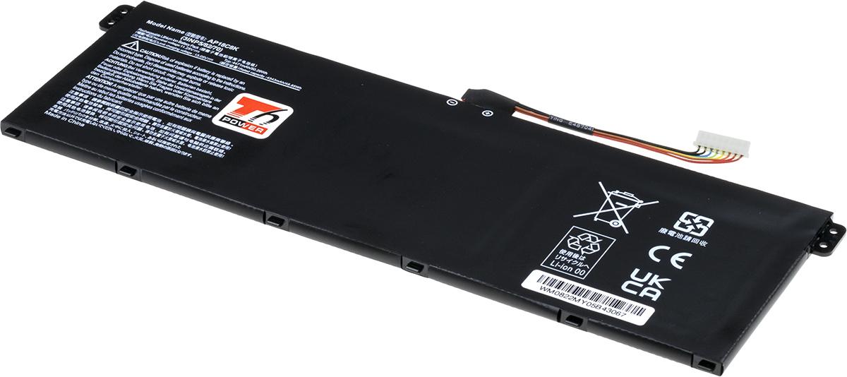 Fotografia produktu: Batéria T6 Power Acer Swift 3 SF314-57, Aspire 5 A514-52, A515-54, 4470mAh, 50Wh, 3cell, Li-ion
