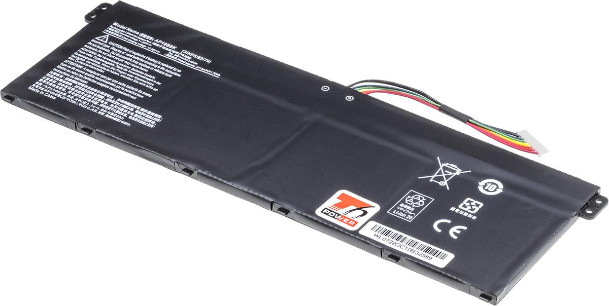 Fotografia produktu: Batéria T6 Power pre Acer Aspire 3 A314-22, A315-23, Spin 1 SP114-31, 3830mAh, 43Wh, 3cell, Li-ion