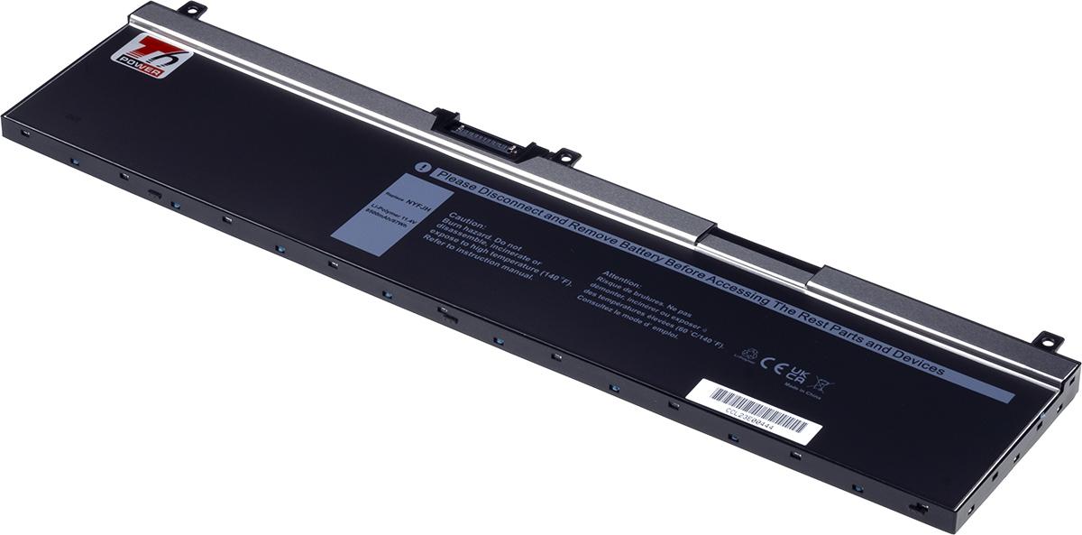 Fotografia produktu: Batéria T6 Power pre Dell Precision 7530, 7540, 7730, 7740, 8500mAh, 97Wh, 6cell, Li-pol
