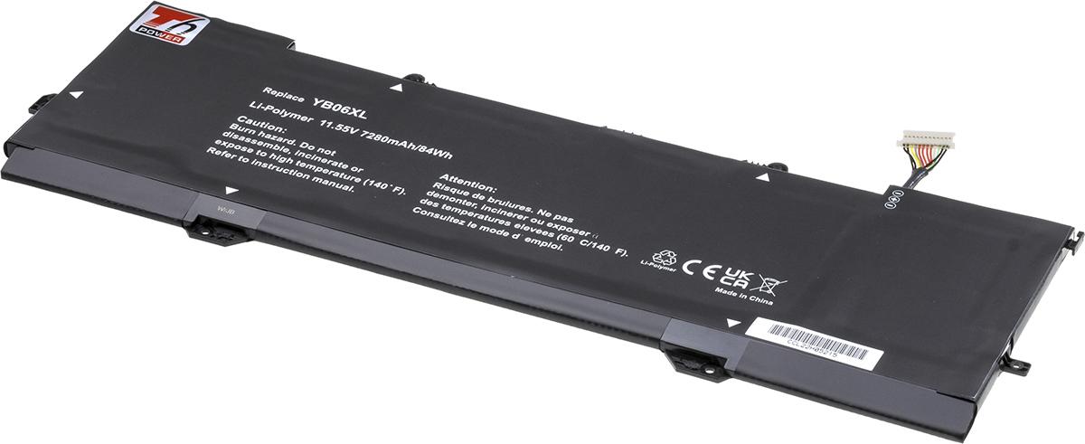 Fotografia produktu: Batéria T6 Power HP Spectre 15-ch000 x360 séria, 7280mAh, 84Wh, 6cell, Li-pol