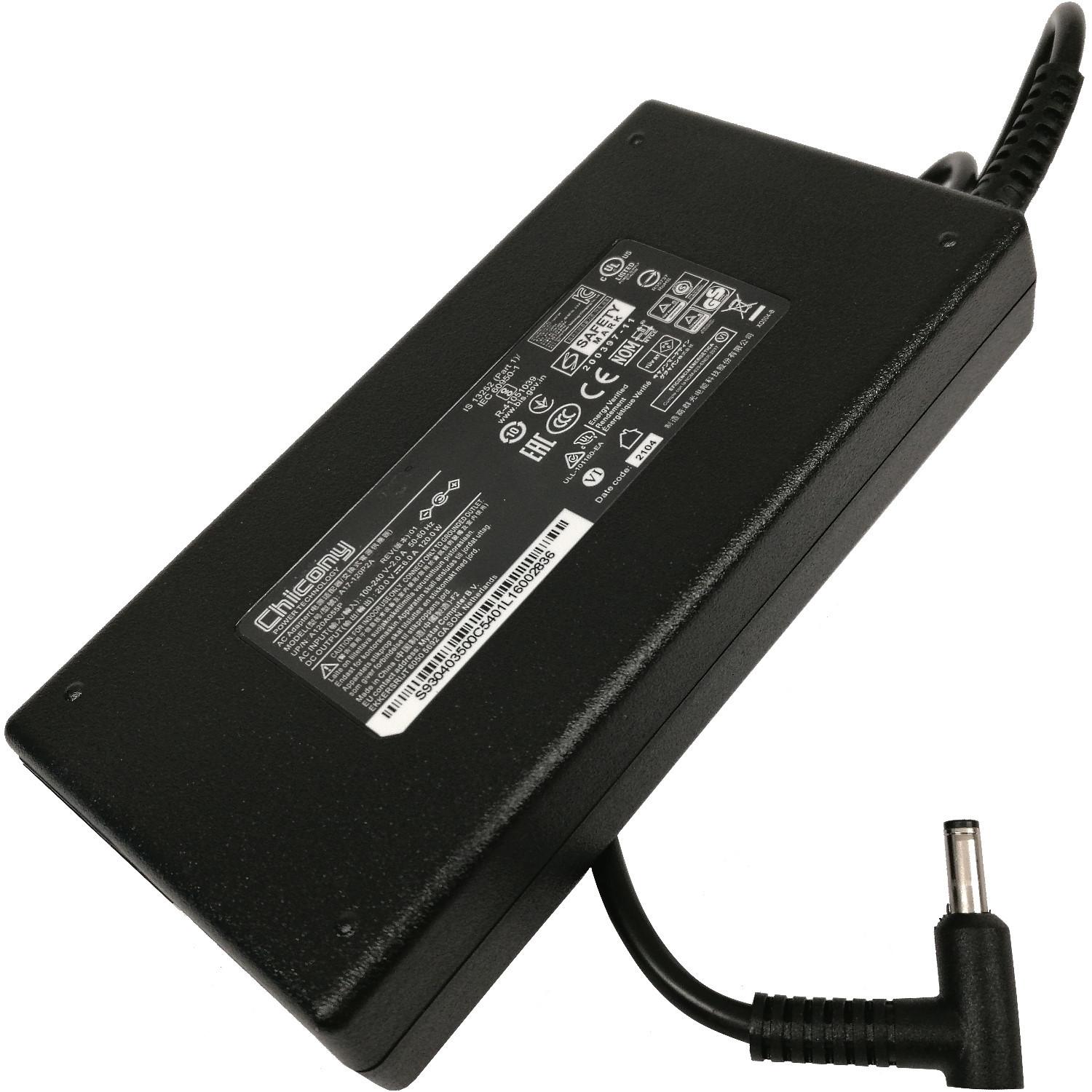 Fotografia produktu: Napájací adaptér MSI 120W 20V (vr. sieť. šnúry)