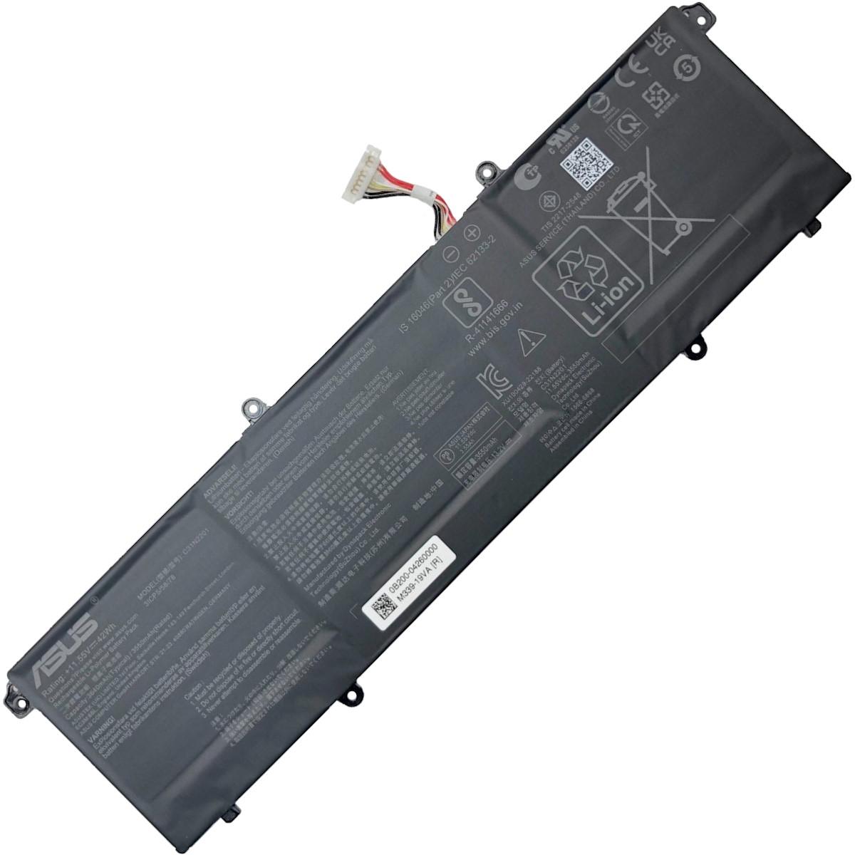 Fotografia produktu: ASUS orig. batéria X1605 BATT/COS POLY/C31N2201