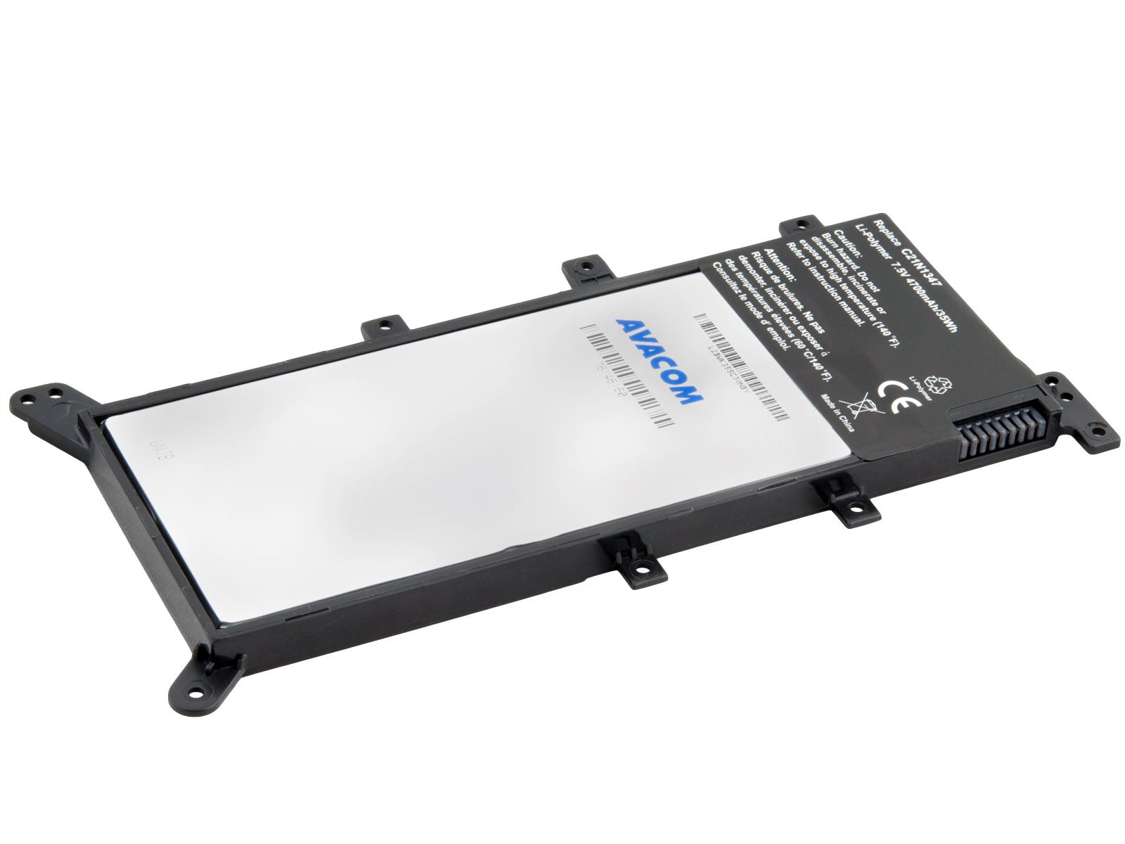 Fotografia produktu: Batéria AVACOM pre Asus X555 Li-Pol 7,5 V 4700mAh 35Wh