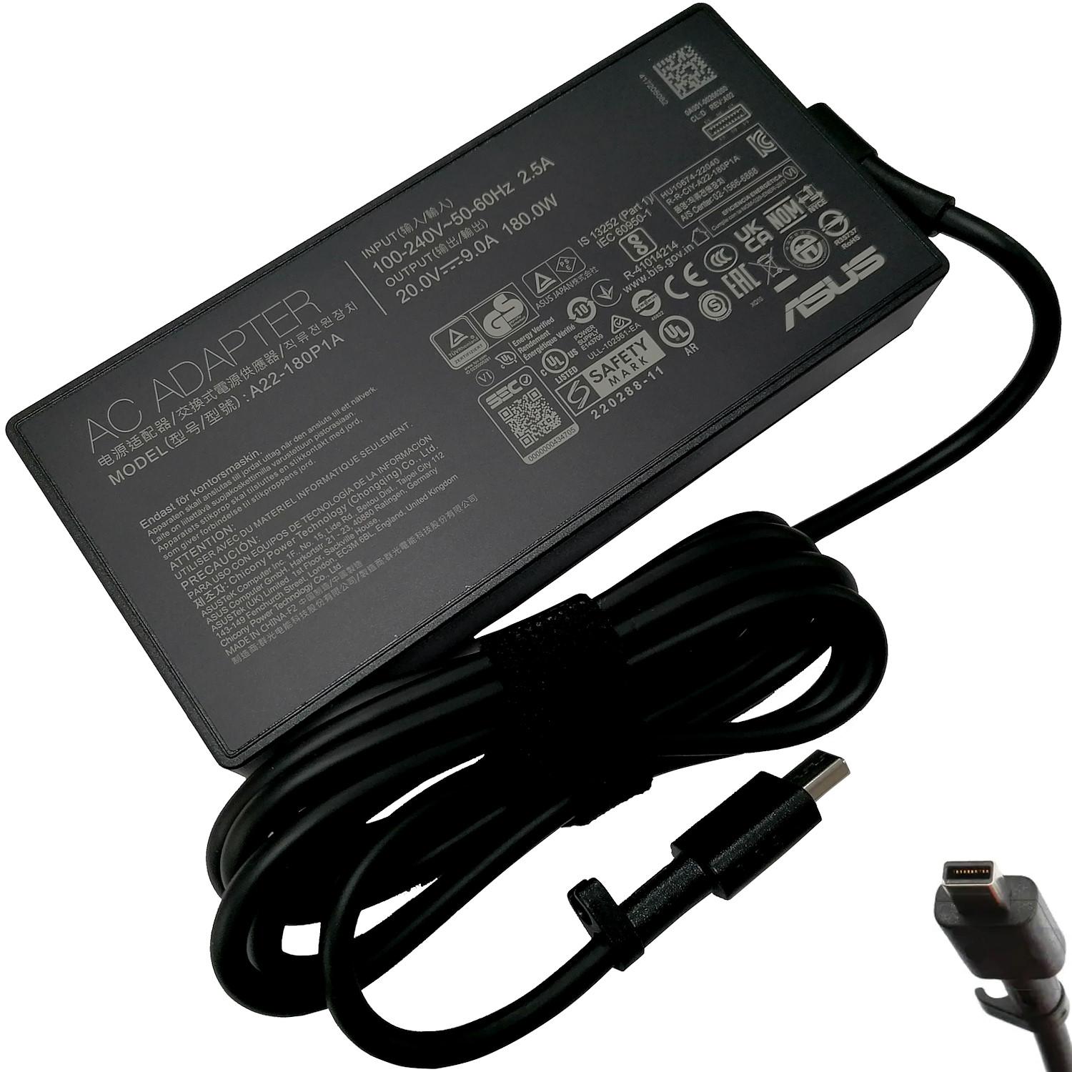 Fotografia produktu: ASUS originál ADAPTER 180W 20V 3P(RECTANGLE)
