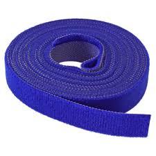Fotografia produktu: Viazacia páska na suchý zips, 16 mm, 4 m, modrá