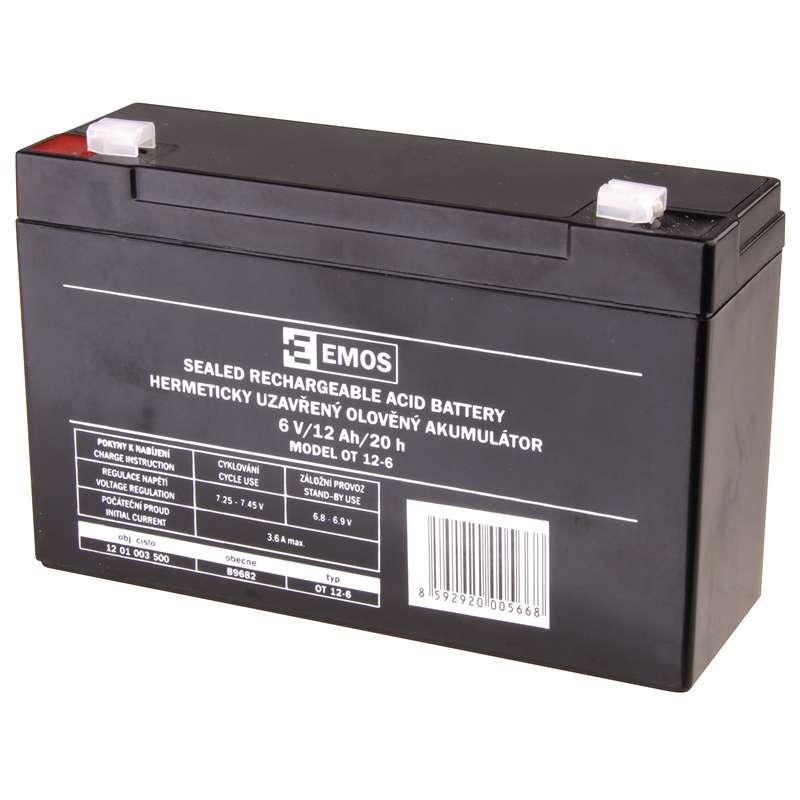 Fotografia produktu: AKUMULÁTOR SLA 6V/12Ah FA-4,7Ah