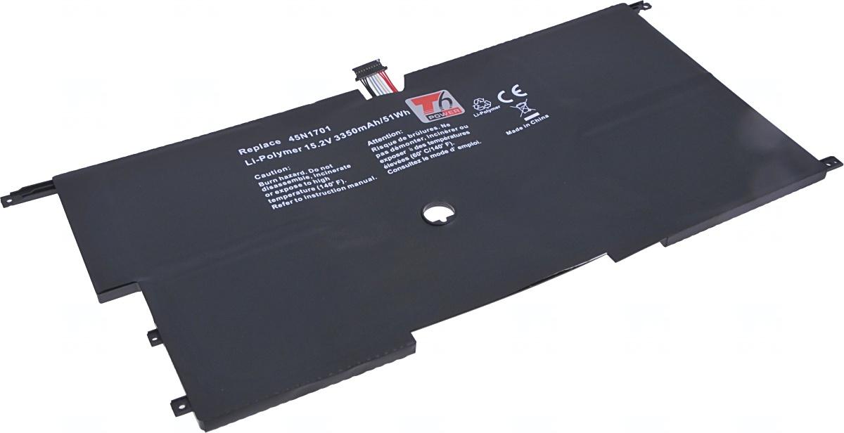 Fotografia produktu: Batéria T6 Power pre Lenovo ThinkPad X1 Carbon 2nd Gen, 3rd Gen, 3350mAh, 51Wh, 8cell, Li-Pol