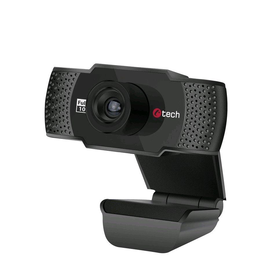 Fotografia produktu: Webkamera C-TECH CAM-11FHD, 1080P, mikrofón, čierna