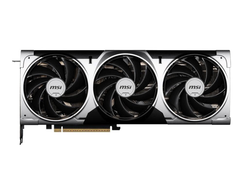 Fotografia produktu: MSI VGA NVIDIA GeForce RTX 5070 Ti 16G VENTUS 3X OC, RTX 5070 Ti, 16GB GDDR7, 3xDP, 1xHDMI