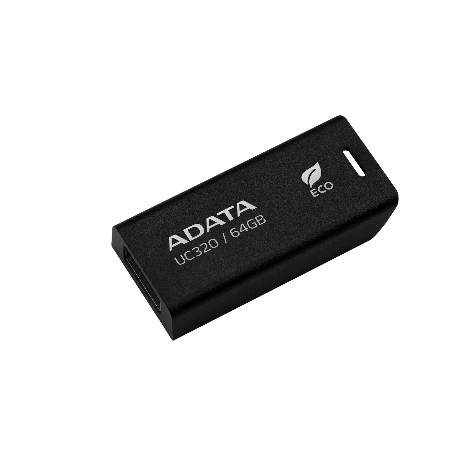 Fotografia produktu: ADATA UC320/64GB/USB 3.2/USB-A/Čierna