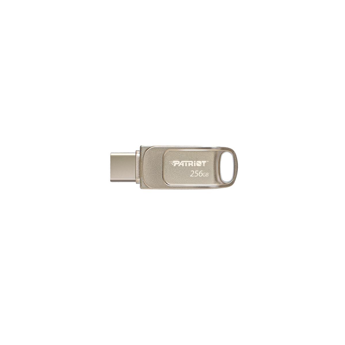 Fotografia produktu: Patriot TAB T560/256GB/USB 3.2/USB-A + USB-C/Strieborná