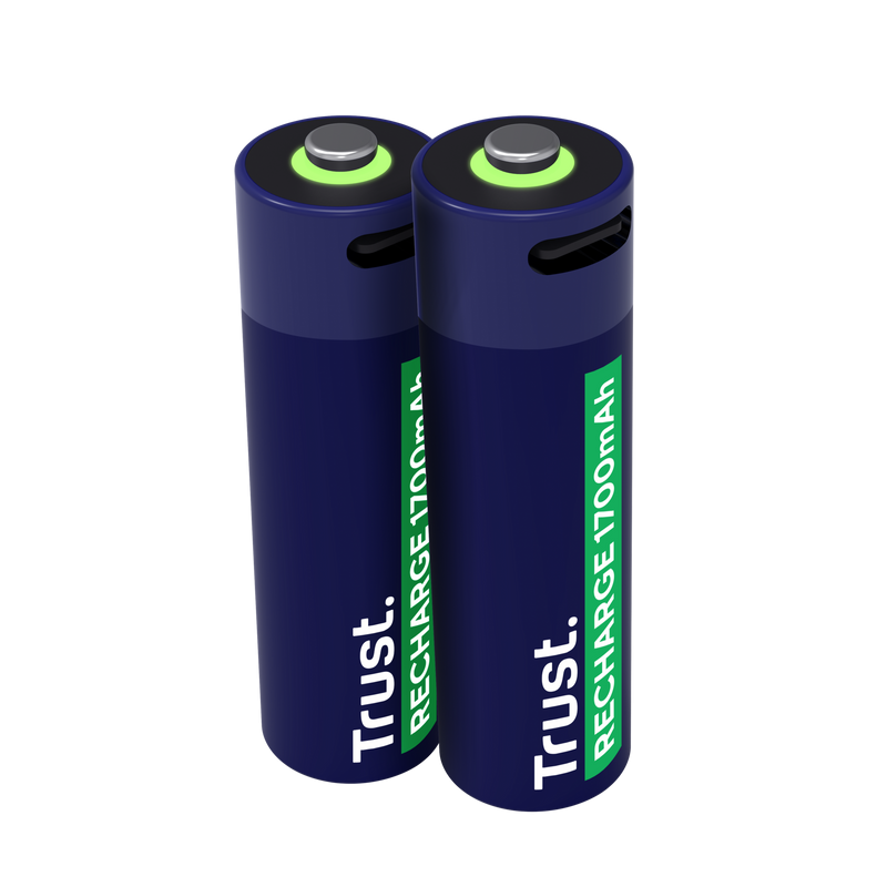 Fotografia produktu: TRUST USB-C RECHARGEABLE BATTERIES 2P - AA