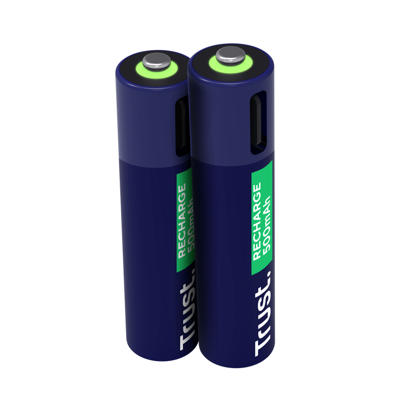 Fotografia produktu: TRUST USB-C RECHARGEABLE BATTERIES 2P - AAA