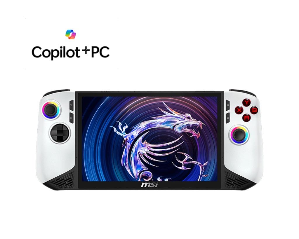 Fotografia produktu: MSI Claw 8"FHD+/Core Ultra 7/32G/2/ARC/W11H polar