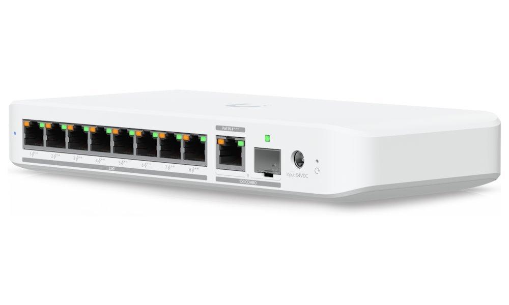 Fotografia produktu: Ubiquiti UniFi USW-Flex-2.5G-8-PoE, Flex 2.5G PoE