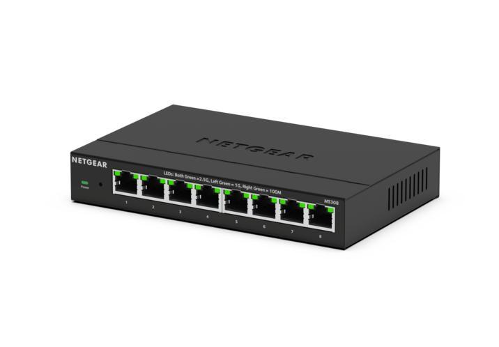 Fotografia produktu: NETGEAR MS308 8-PORT MULTIGIG 2.5G UM SWITCH