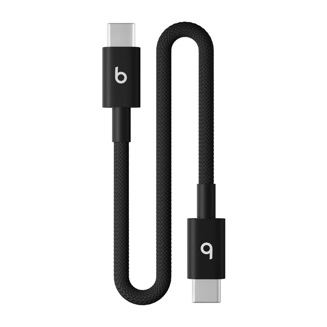 Fotografia produktu: Beats USB-C / USB-C Woven Cable (20cm) - Bolt Black