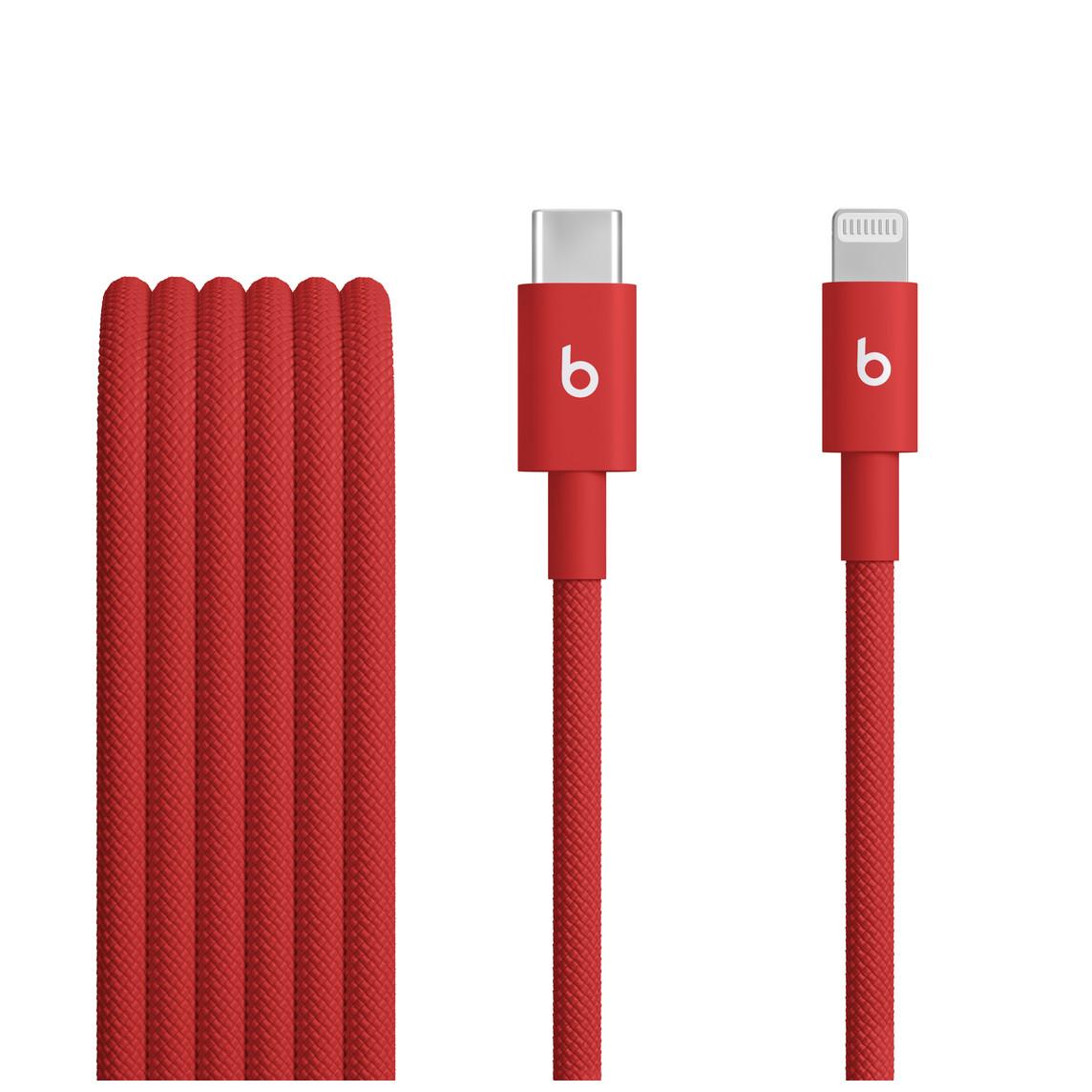 Fotografia produktu: Beats USB-C/Lightning Woven Cable (1.5m)-Rapid Red
