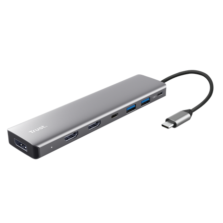 Fotografia produktu: TRUST DALYX 7-IN-1 MULTIPORT ADAPTER