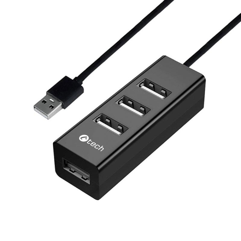 Fotografia produktu: HUB USB C-tech UHB-U2, 4x USB 2.0