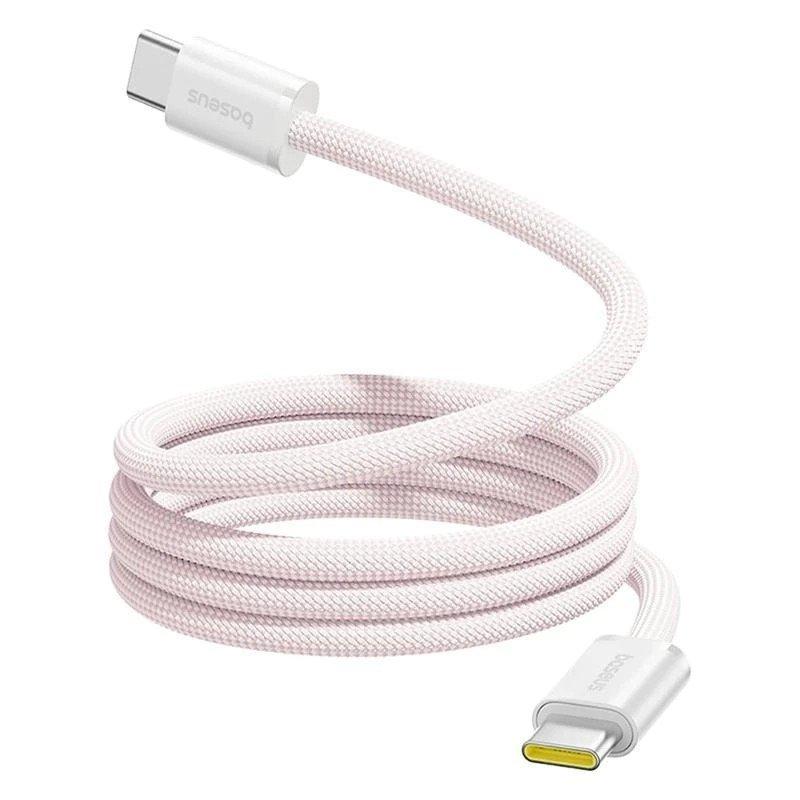 Fotografia produktu: Baseus Dynamic 4 Pro Series Dátový Kábel USB-C - USB-C 100W 1m Baby Pink