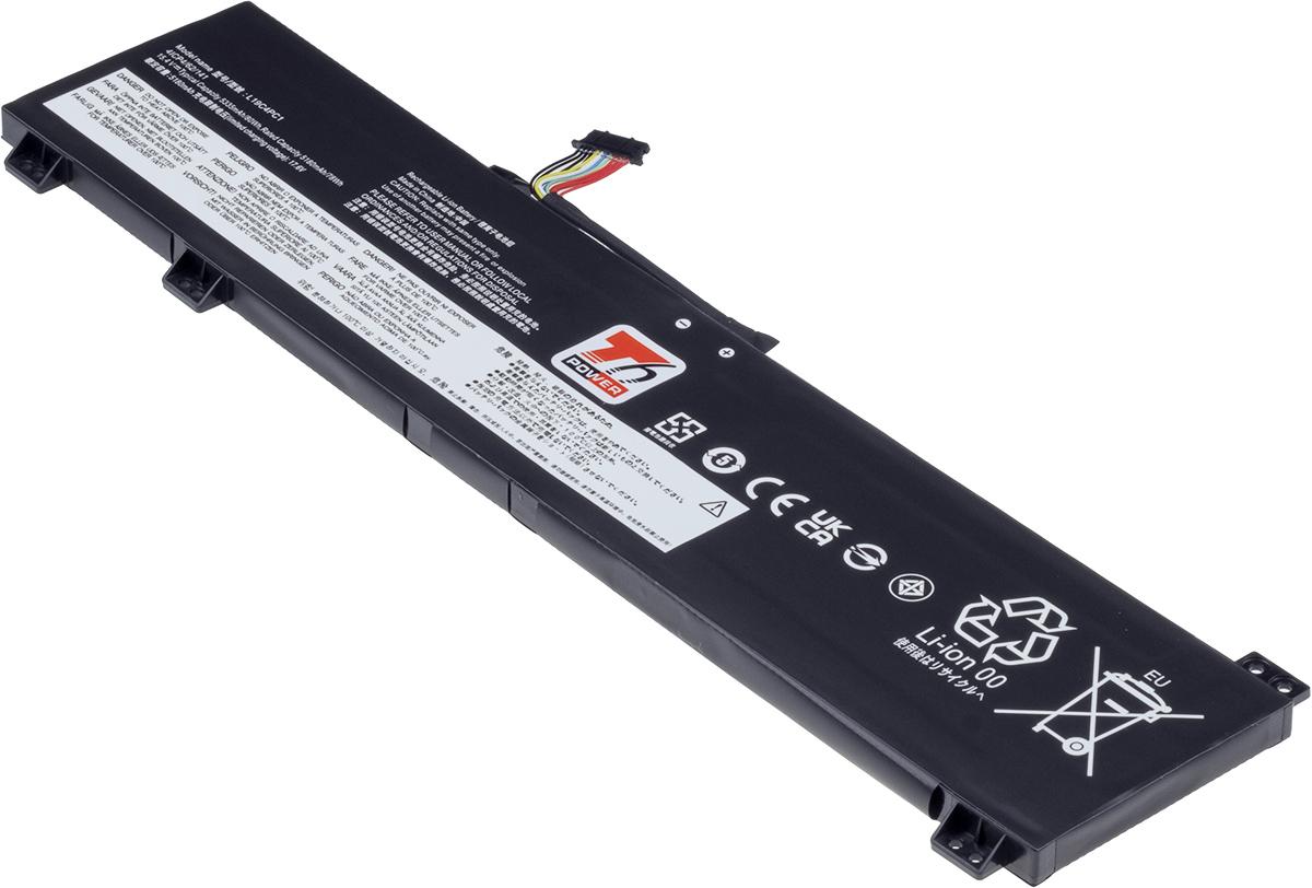 Fotografia produktu: Batéria T6 Power pre Lenovo Legion 5-15ARH05, 5-15IMH05, 5P-15IMH05, 5350mAh, 80Wh, 4cell, Li-pol
