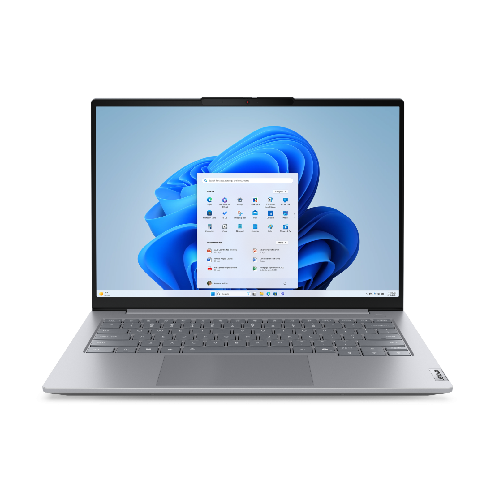Fotografia produktu: Lenovo ThinkBook/14 G8 IAL/Ultra 5 225U/14"/WUXGA/16GB/1TB/4C-iGPU/W11H/Gray/3R On-Site