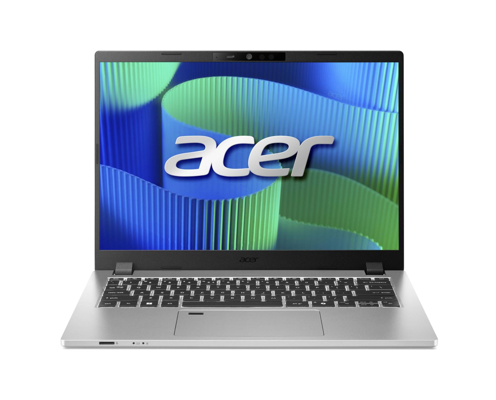 Fotografia produktu: Acer TravelMate P2 14/TMP214-56/5-120U/14"/WUXGA/16GB/512GB SSD/UHD/W11P/Silver/2R