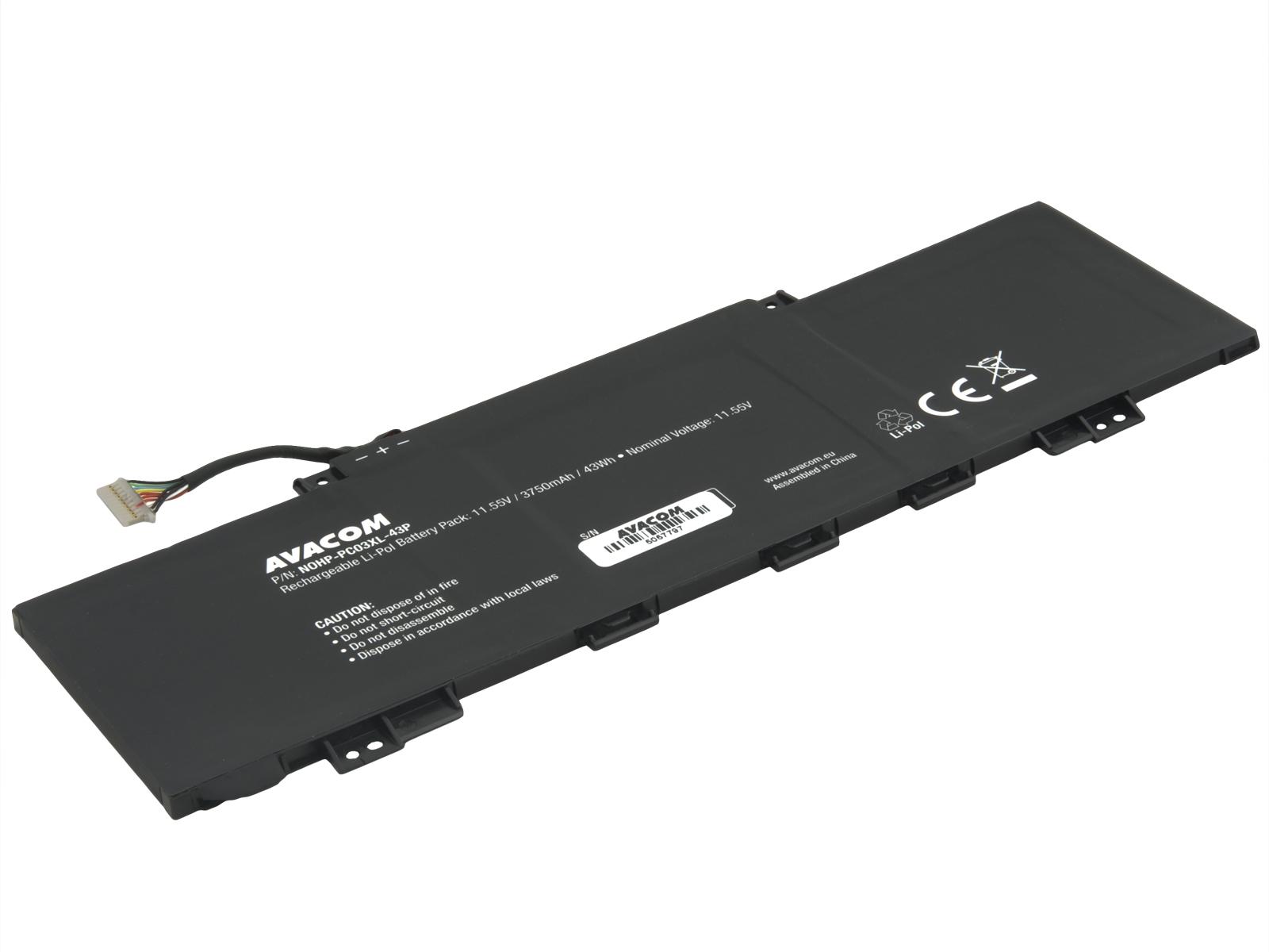 Fotografia produktu: Batéria AVACOM pre HP Pavilion 14-dy series Li-Pol 11,55 V 3750mAh 43Wh
