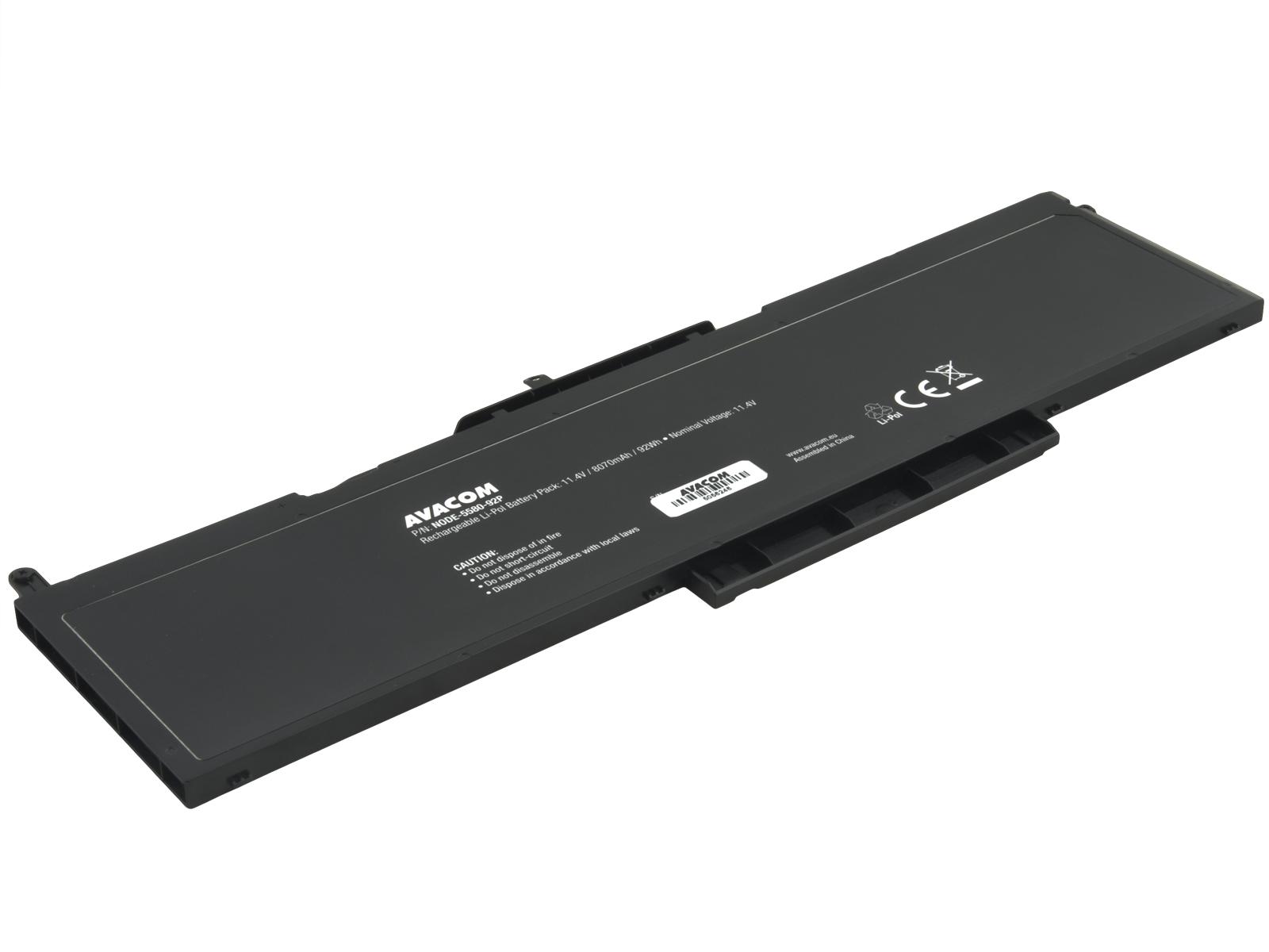 Fotografia produktu: Batéria AVACOM pre Dell Latitude 5580, Precision 3520 Li-Pol 11,4 V 8070mAh 92Wh