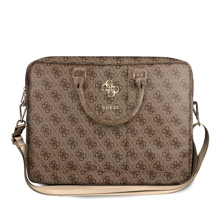 Fotografia produktu: Guess PU 4G Metal Logo Taška na Notebook 15/16" Brown