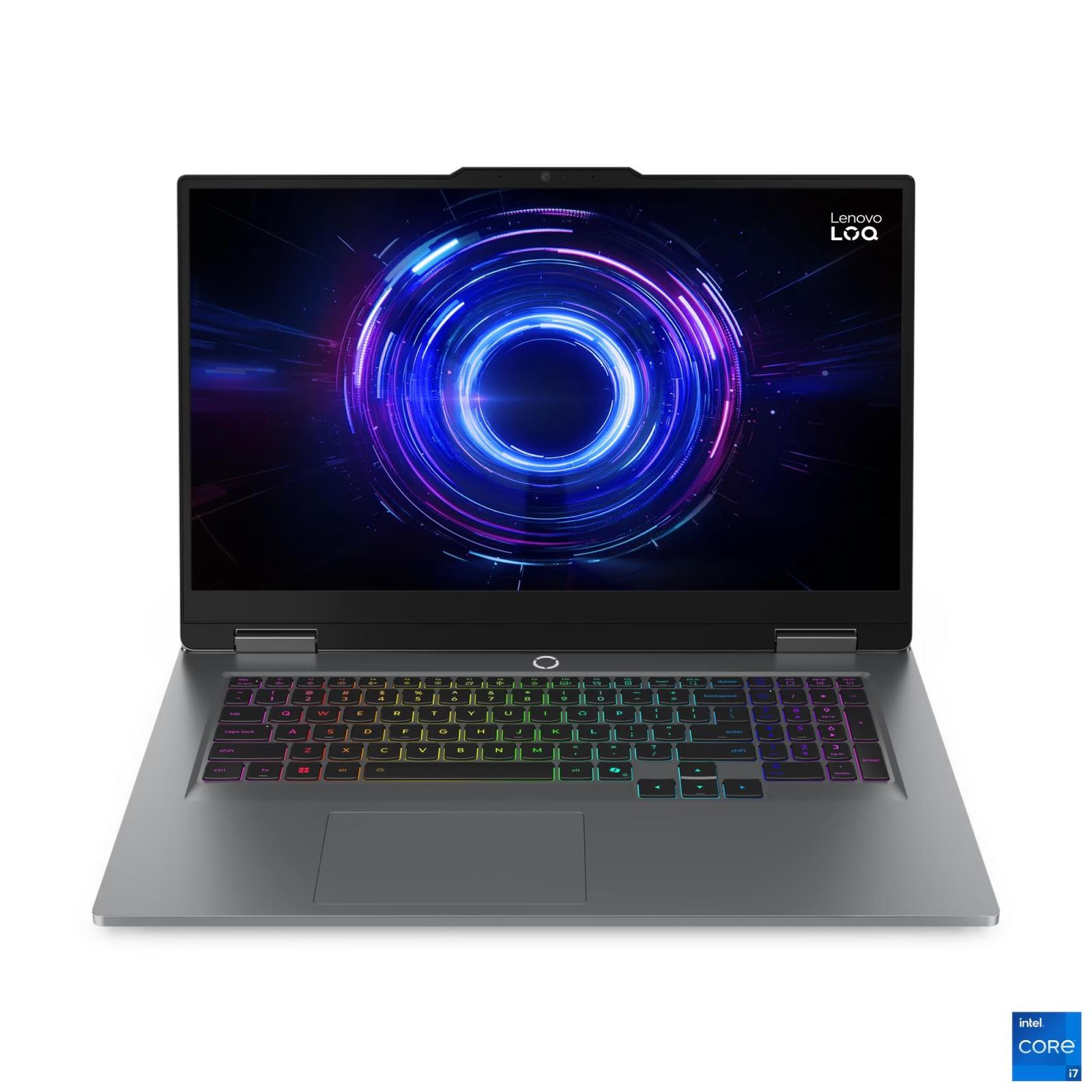 Fotografia produktu: Lenovo LOQ/17IRX10/i7-13650HX/17,3"/FHD/16GB/1TB/RTX 5050/W11H/Gray/2R