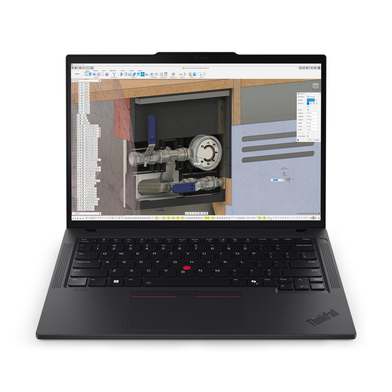 Fotografia produktu: Lenovo ThinkPad P/14s Gen 6/AI9HXPRO-370/14"/WUXGA/96GB/2TB/AMD int/W11P/Black/3R