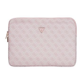 Fotografia produktu: Guess PU 4G Triangle Logo Obal pre Notebook 14" Pink