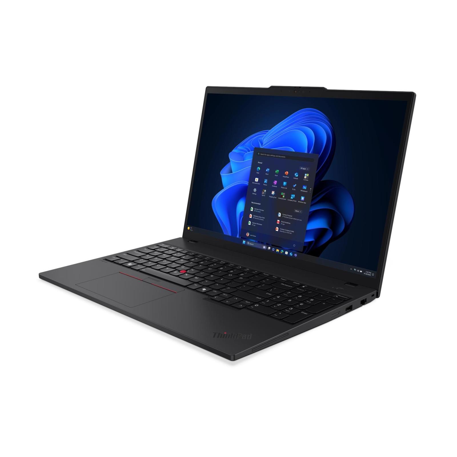 Fotografia produktu: Lenovo ThinkPad T/T16 Gen 4 (Intel)/U5-225U/16"/WUXGA/16GB/512GB/Intel int/W11P/Black/3R NBD