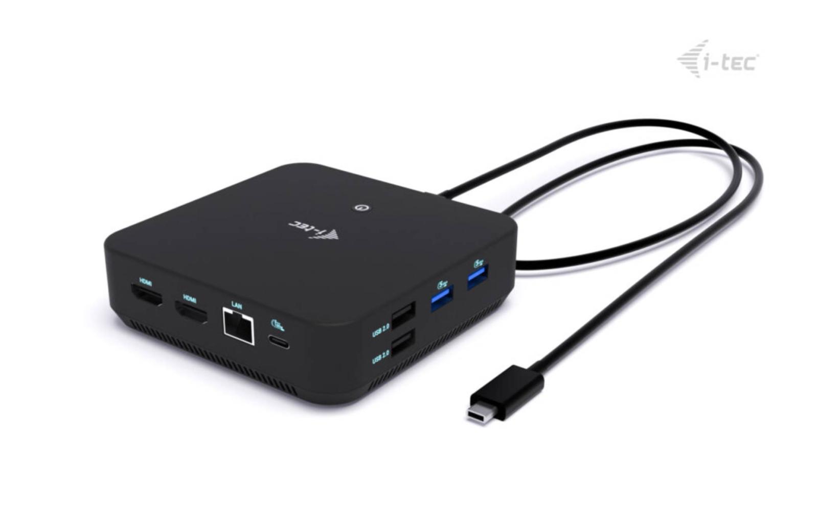 Fotografia produktu: i-tec USB-C DP Dual HDMI Docking Station, Power Delivery 100W
