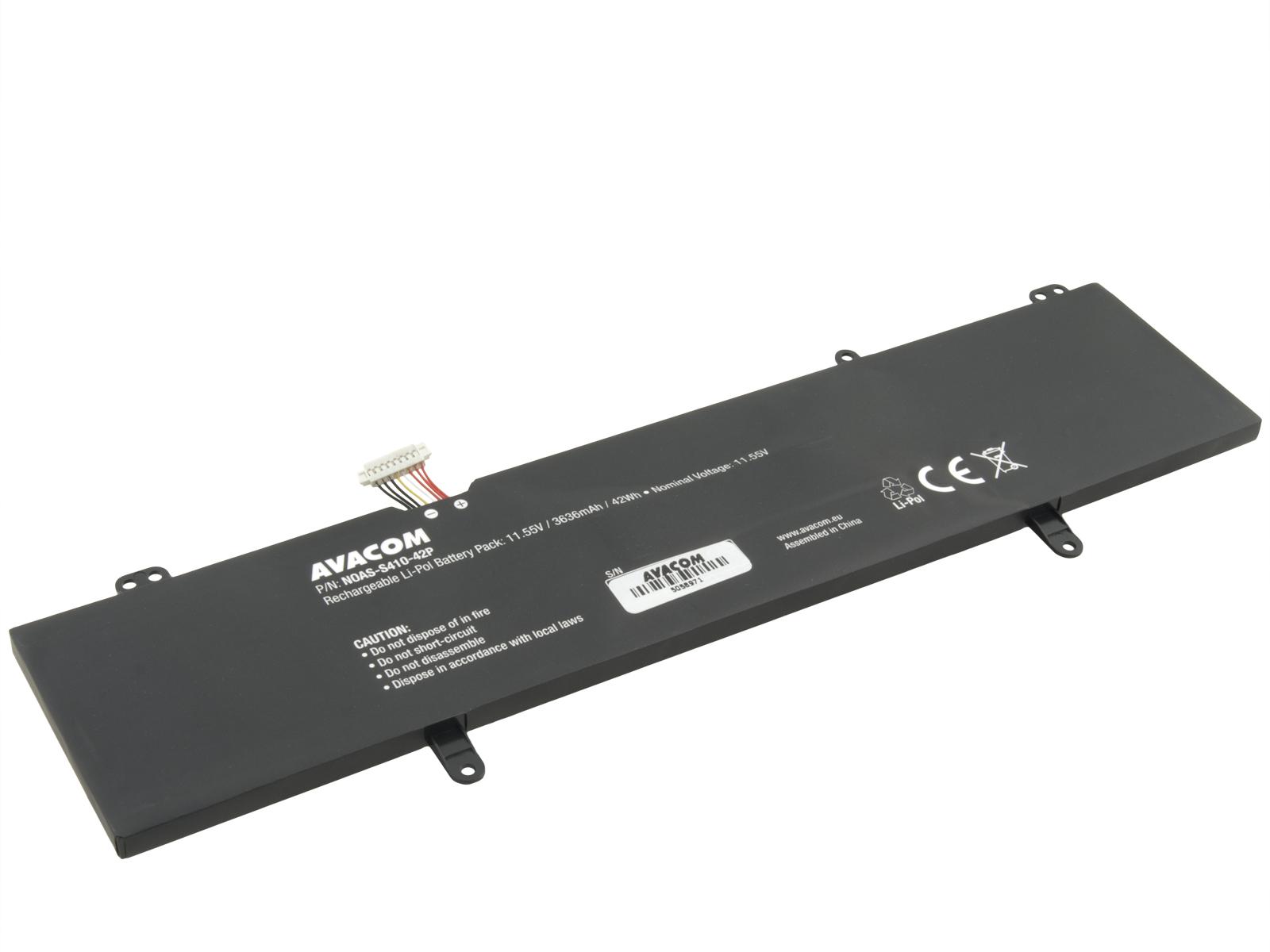 Fotografia produktu: Batéria AVACOM pre Asus VivoBook S14 S410, X411 Li-Pol 11,55 V 3636mAh 42Wh