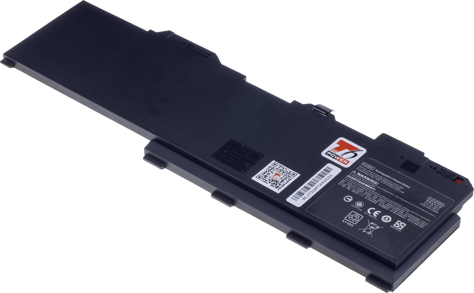 Fotografia produktu: Batéria T6 Power pre HP ZBook Fury 15 G7, 15 G8, 17 G7, 17 G8, 6080mAh, 94Wh, 8cell, Li-poly