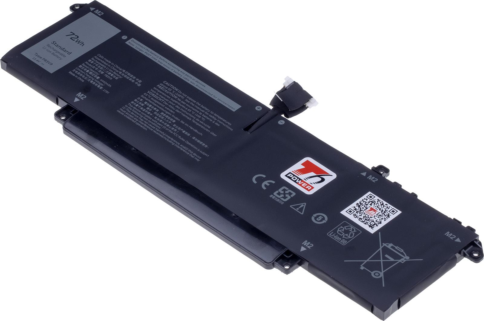 Fotografia produktu: Batéria T6 Power pre Dell Precision 5470, 5480, 5490, 4670mAh, 72Wh, 4cell, Li-poly