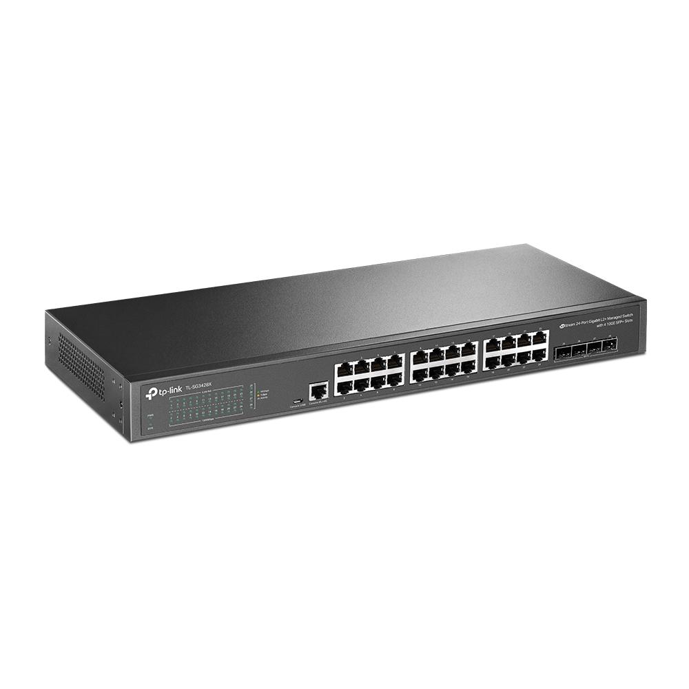 Fotografia produktu: TP-Link SG3428X L2+ 24xGb 4x10G SFP+ Omada SDN