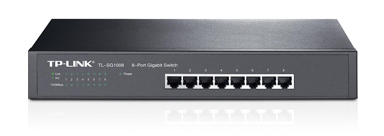 Fotografia produktu: TP-Link TL-SG1008 8x Gigabit Switch