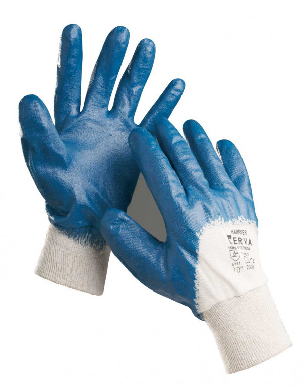 HARRIER rukavice máčané v nitrile - 10