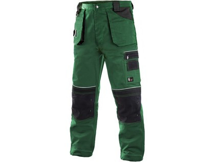 Pánske nohavice ORION TEODOR, zeleno-čierne, veľ. 46
