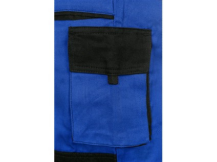 Nohavice do pása CXS LUXY JOSEF, pánske, modro-čierne, veľ. 50
