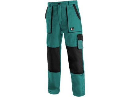 Nohavice do pása CXS LUXY JOSEF, pánske, zeleno-čierne, veľ. 50