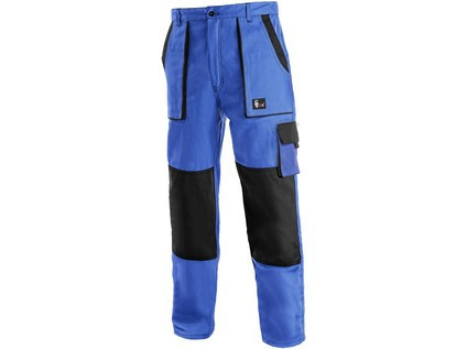 Nohavice do pása CXS LUXY JOSEF, predĺžené, pánske, modro-čierne, vel. 60-62