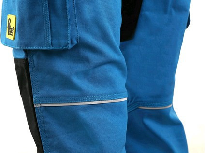Nohavice CXS STRETCH, 170-176cm, pánska, stredne modrá-čierna, vel. 44