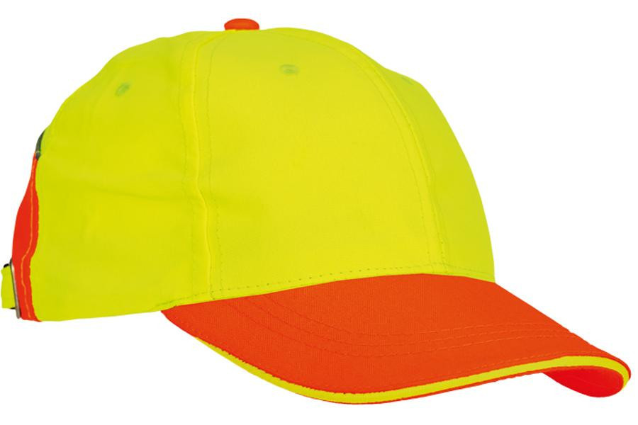 KNOXFIELD HV baseball čiapka žltá/oranž